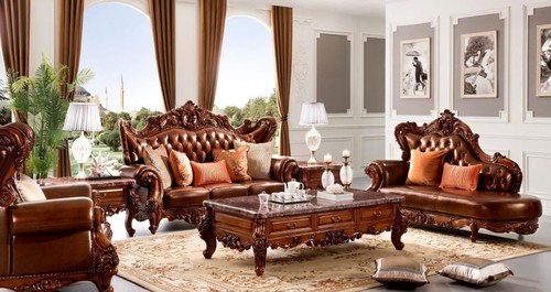 Kunstleder set wohnzimmer - kunstleder,