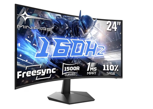 Minifire gaming curved monitor - minifire,