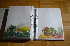 Vintage / Diddl Sammlung / kompletter Ordner DINA 4,5,6 + Briefpapier