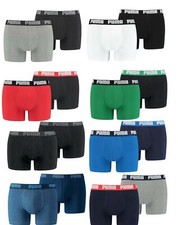 Puma Herren Boxershorts 2er 4er 6er 8er 10er Pack Unterwäsche Unterhosen Boxer