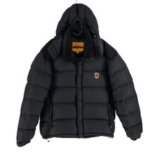 Fjall Raven Herren Marineblau DVD Kamas II Down Jacke Mantel mit Kapuze M