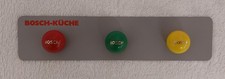 Bosch Küche Magnet Set Rot Grün Gelb Reklame Werbung Werbeartikel Vintage