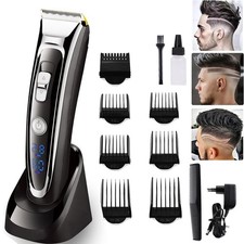 Profi Keramik Haarschneidemaschine Bartschneider Trimmer Rasierer Led Display