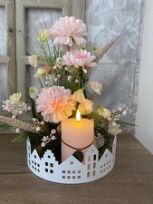 Deko Tablett Häuser mit LED