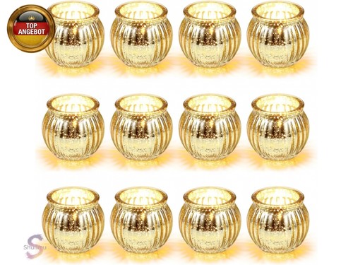 Stück teelichthalter glas - teelichthalter,