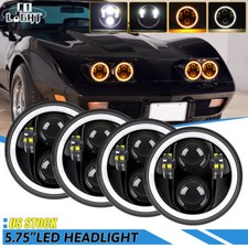 4x Scheinwerfer Chevrolet Corvette 58-82 C1 C2 C3 NEU headlight Umrüstung US EU