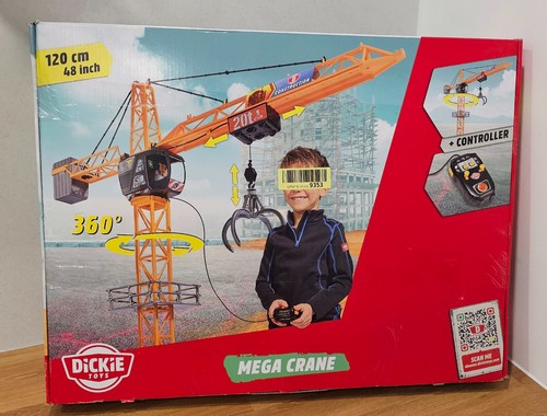 Dickie toys mega crane 120 - toys,