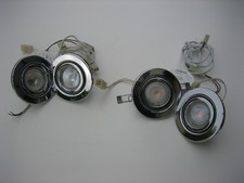 Einbaustrahler Einbau Leuchte Decken Lampen Spot Strahler 2x Zweier Set 230V-12V