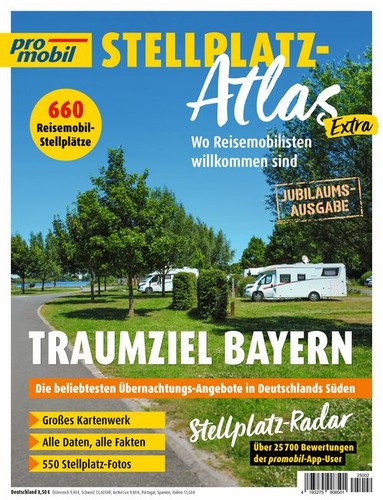 Promobil stellplatz atlas - promobil, stellplatz-atlas