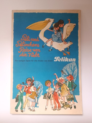 Pelikan werbung peli und - werbung,