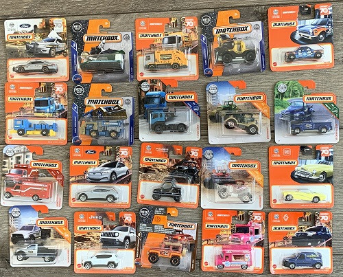 Matchbox sammlung mit 20 - -,