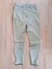 Reithose GS Pointer 11 Stretch Wildederbesatz Leder Beige Langgröße 80 (=M / 40)