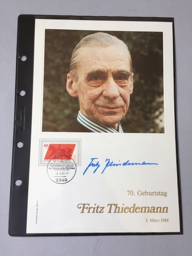 Fritz thiedemann 2 - thiedemann,