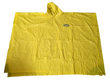 Vintage Regenponcho Gelb