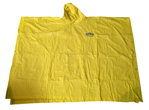 Vintage regenponcho gelb - regenponcho,