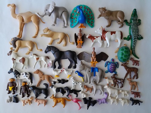 Stück playmobil tiere - x,
