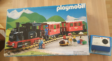 Playmobil Eisenbahn 4001 Set vollständig mit Trafo 4359 + Anschluss  4372  TOP