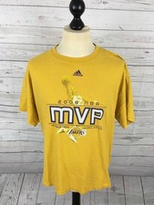 Adidas Kobe Bryant La Laker 2008 MVP T-Shirt - XL - Gelb - Top Zustand