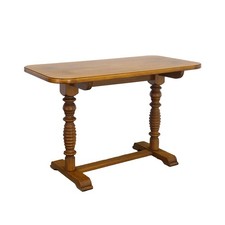 Alter Couchtisch im antiken Stil Tisch aus Nussbaum L: 100 cm -11763-