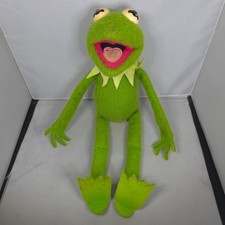 1976 Fisher-Price - Kermit der Frosch - Jim Henson Muppet Puppe Plüschtier Stofftier 18 Zoll
