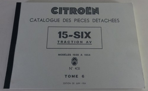 Teilekatalog citroen traction - teilekatalog,