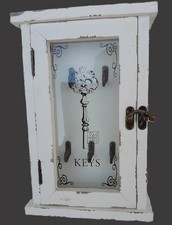 Schlüsselkasten antik weiß