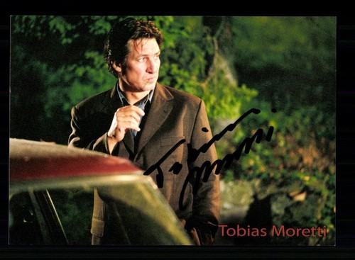 Tobias moretti autogrammkarte - tobias,
