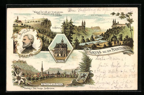 Lithographie staffelstein - lithographie,
