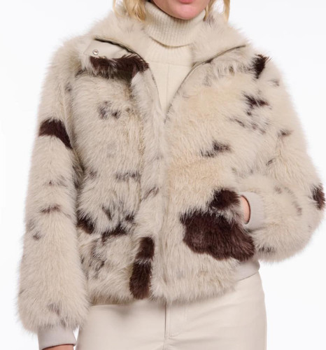Rino pelle kunstfell jacke - rino,
