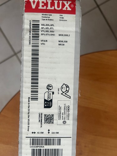 Velux rollo für fenster - velux, ggl