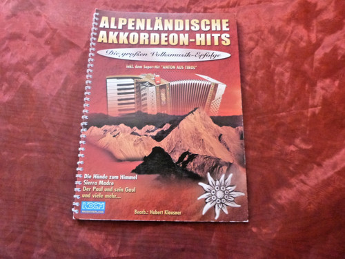 Alpenländische akkordeon hits - alpenlÄndische, akkordeon-hits