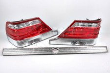 MERCEDES S-Klasse W140 1995-98 Kristall Rückleuchte Heckleuchte + Reflektor Satz