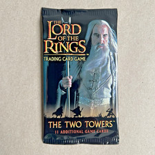 The Lord of the Rings TCG The Two Towers (2002) Trading Card Booster LOTR CCG
