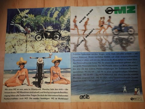Original ddr plakat 125 - es,