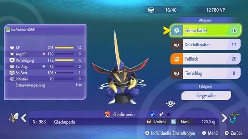 Shiny gladimperio - ✨,