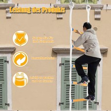 Feuerleiter mit 2 Karabiner