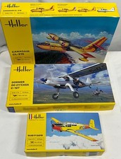 3x Heller Flugzeugmodelle 1:72