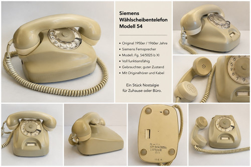 Siemens modell vintage - modell, 54