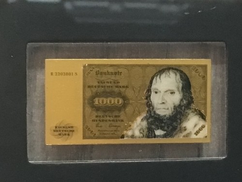 Gold 500 banknote 1000 - oz, „banknote