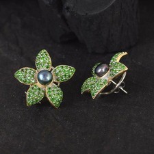 Designer Floral 925 Silber