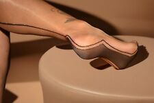 10 X  RHT Straps 100 %  Nylon Strümpfe nicht dehnbar Gr. S-L mit Naht 10 Stück ❤