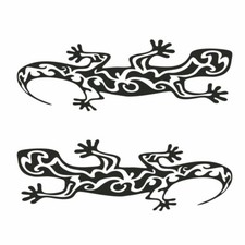 Aufkleber Sticker Echse Gecko