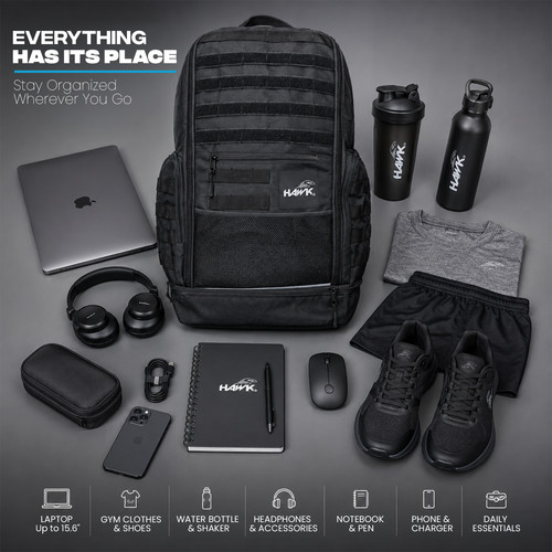 Hawk tactical backpack 60l - tactical,