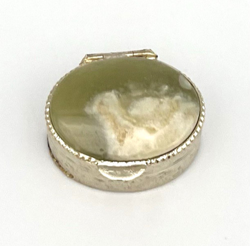 Vintage pillendose onyx - vintage,