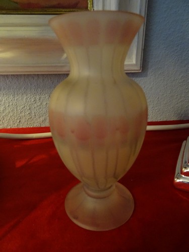 Biedermeier satiniertes glas - biedermeier,