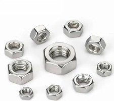Sechskant-Muttern DIN 934  –M4 bis M24 Stahl verzinkt Klasse 8