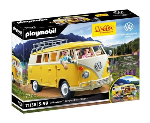 Playmobil netto volkswagen - volkswagen, t1