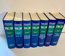 Handelsgesetzbuch HGB Münchener Kommentar, 7 Bände, 1. Aufl., 1996-2004