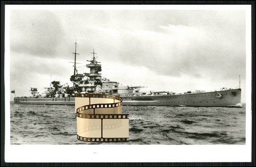 Foto schlachtschiff - foto, ak