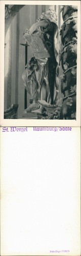 Ansichtskarte heiligen figur - ,